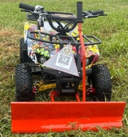 66cm Breites Schneeschildsatz für das Kinderquad  Goliath Kid`s mit nur 2 Kg Eigengewicht