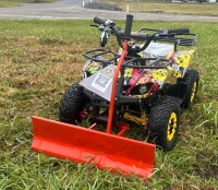 66cm Breites Schneeschildsatz für das Kinderquad  Goliath Kid`s mit nur 2 Kg Eigengewicht