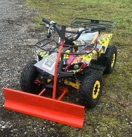 66cm Breites Schneeschildsatz für das Kinderquad  Goliath Kid`s mit nur 2 Kg Eigengewicht