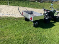 ATV Quad Anhänger mit Zusatzantrieb Copyright by Styria X
